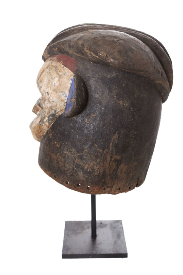Helmet Mask - Wood - Kwese - Gabon