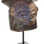 Helmet Mask - Wood - Kwese - Gabon