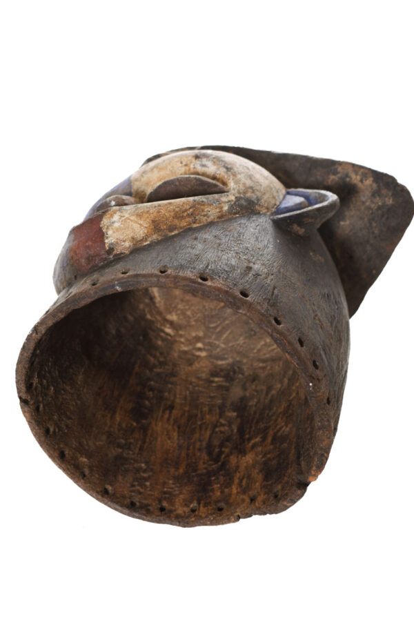 Helmet Mask - Wood - Kwese - Gabon