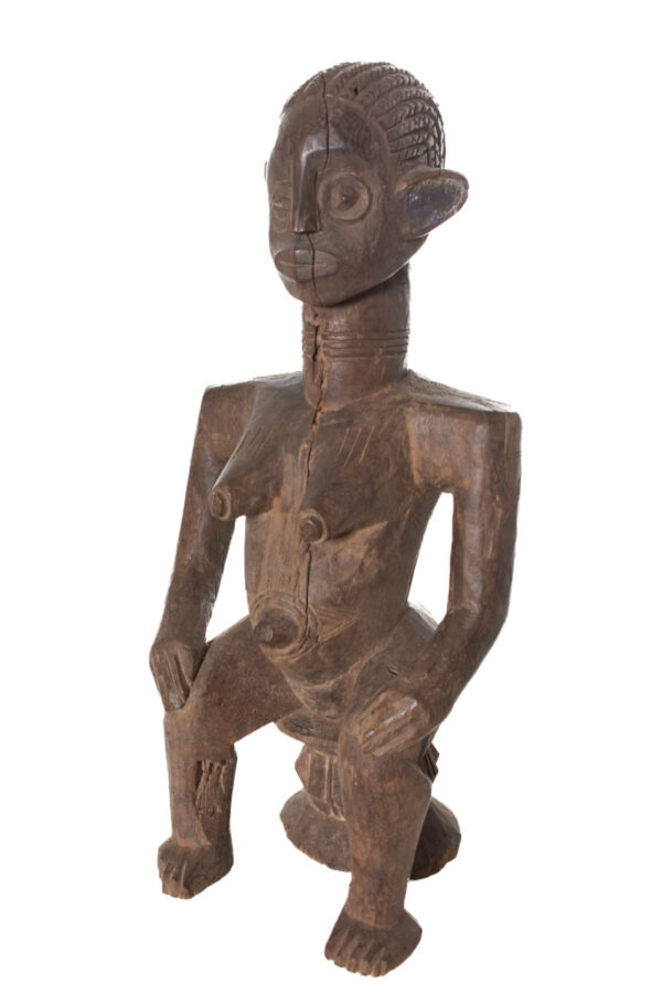 Ancestor figure - Wood - Yoruba - Nigeria