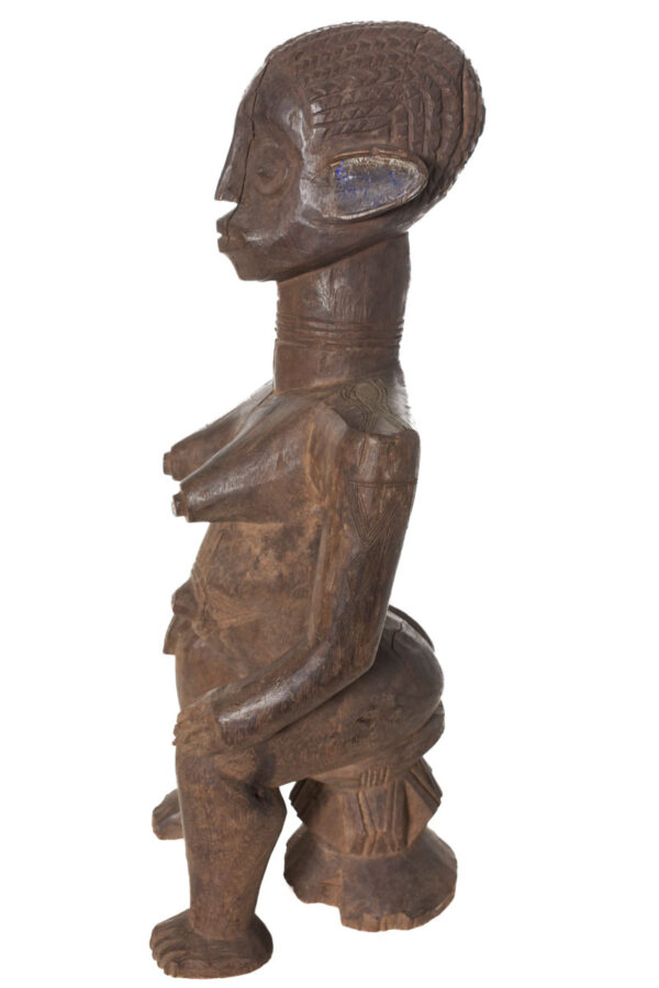 Ancestor figure - Wood - Yoruba - Nigeria