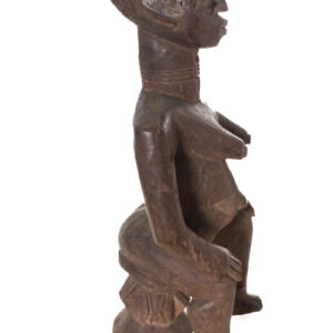 Ancestor figure - Wood - Yoruba - Nigeria