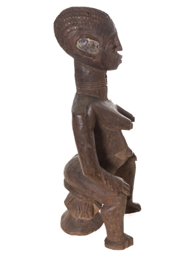 Ancestor figure - Wood - Yoruba - Nigeria