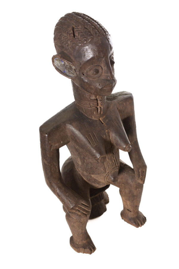 Ancestor figure - Wood - Yoruba - Nigeria