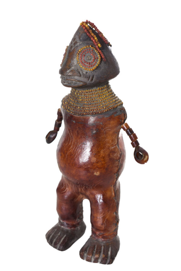 Fertility Doll - Terracotta, Beads - Chiki chiki - Cameroon