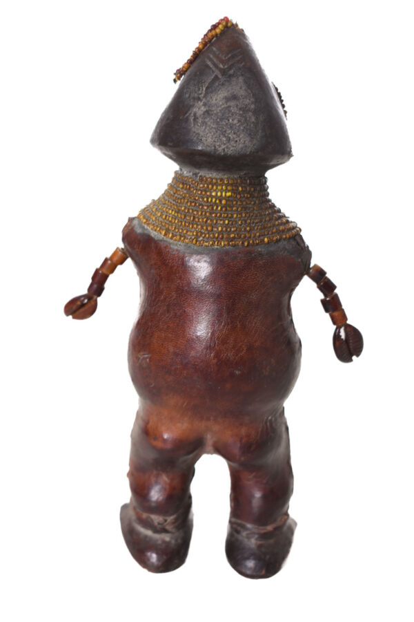 Fertility Doll - Terracotta, Beads - Chiki chiki - Cameroon