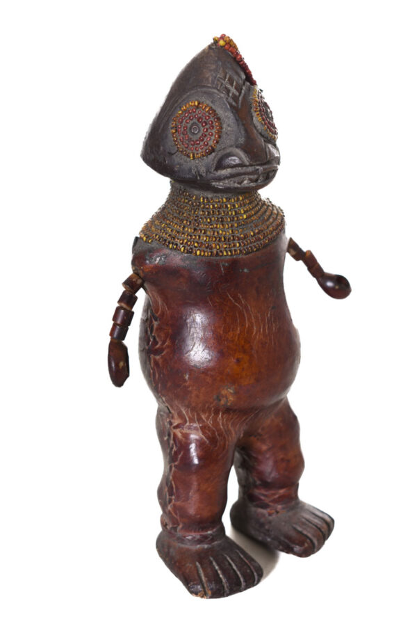 Fertility Doll - Terracotta, Beads - Chiki chiki - Cameroon