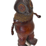 Fertility Doll - Terracotta, Beads - Chiki chiki - Cameroon