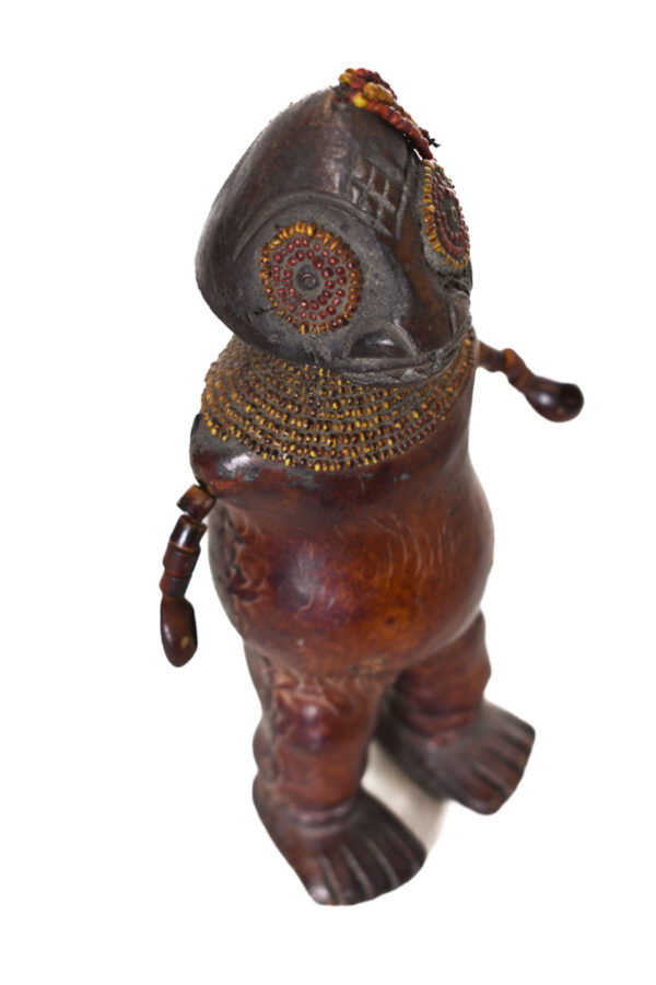 Fertility Doll - Terracotta, Beads - Chiki chiki - Cameroon