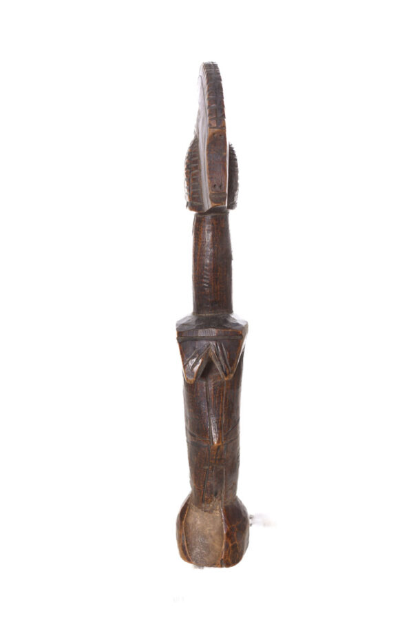 Fertility Doll - Leather, Wood - Mossi - Burkina Faso