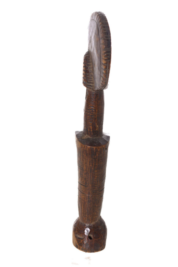 Fertility Doll - Leather, Wood - Mossi - Burkina Faso