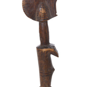 Fertility Doll - Leather, Wood - Mossi - Burkina Faso