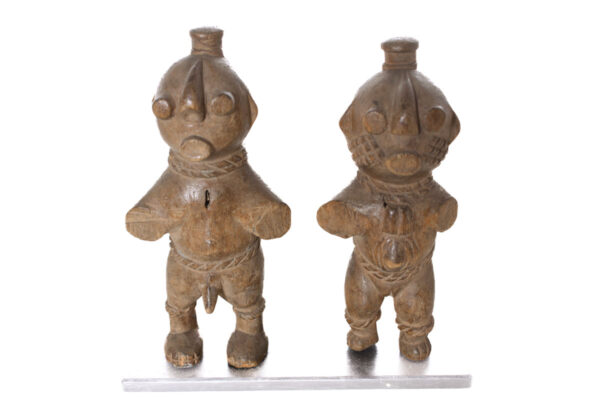 Ancestor couple - Wood - Pygmy Tikar - Cameroon