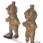 Ancestor couple - Wood - Pygmy Tikar - Cameroon