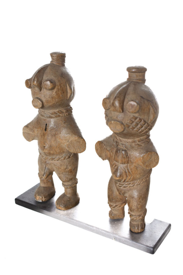 Ancestor couple - Wood - Pygmy Tikar - Cameroon