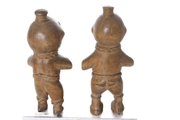 Ancestor couple - Wood - Pygmy Tikar - Cameroon