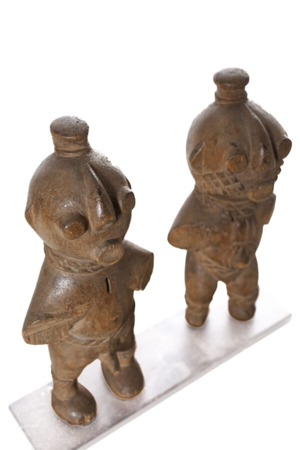 Ancestor couple - Wood - Pygmy Tikar - Cameroon