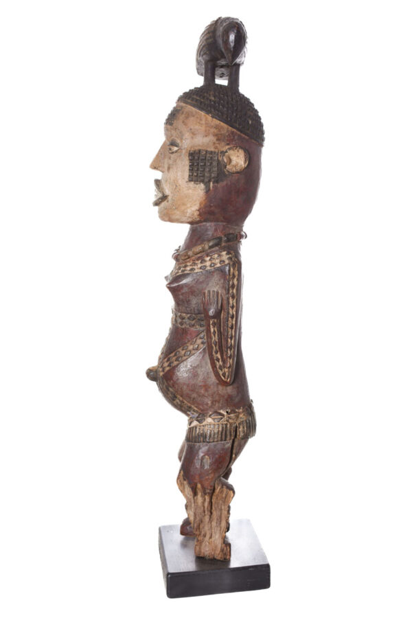 Ancestor figure - Wood - Kuyu - Congo