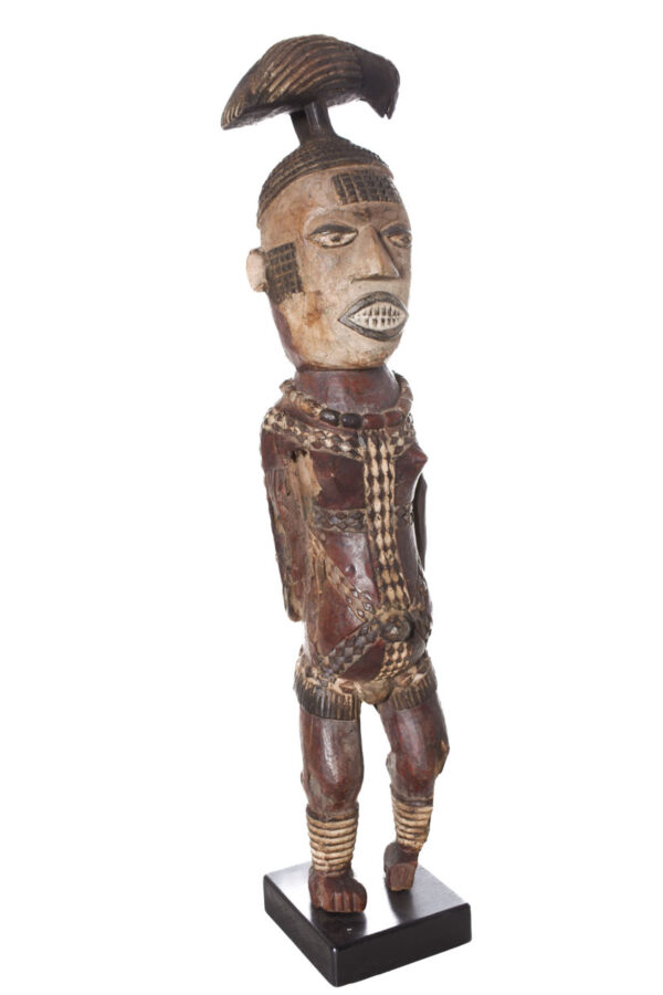 Ancestor figure - Wood - Kuyu - Congo