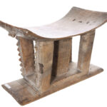 Stool - Wood - Asante - Ghana