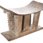 Stool - Wood - Asante - Ghana