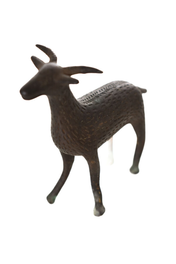 Antelope Figure - Bronze - Bobo - Burkina Faso