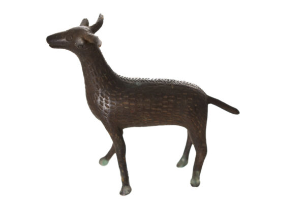 Antelope Figure - Bronze - Bobo - Burkina Faso