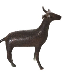 DeerAntelope Figure - Bronze - Bobo - Burkina FasoFigure - Bronze - Bobo - Burkina Faso