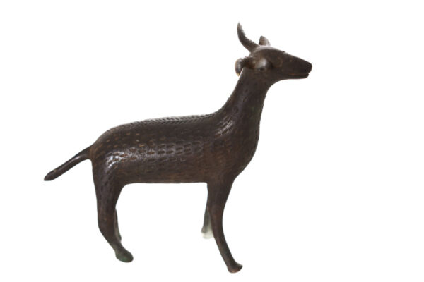 DeerAntelope Figure - Bronze - Bobo - Burkina FasoFigure - Bronze - Bobo - Burkina Faso