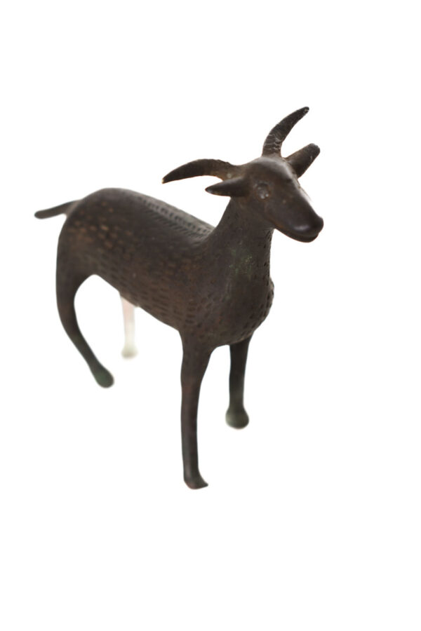 Antelope Figure - Bronze - Bobo - Burkina Faso