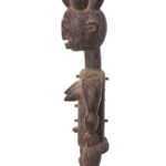 Ancestor figure - Wood - Attye- Ivory Coast / Lagoon Region