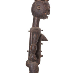 Ancestor figure - Wood - Attye- Ivory Coast / Lagoon Region