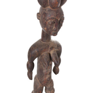 Ancestor figure - Wood - Attye- Ivory Coast / Lagoon Region