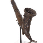 Ceremonial Pipe - Bronze- Bamun - Cameroon
