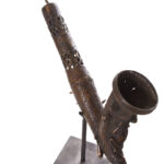 Ceremonial Pipe - Bronze- Bamun - Cameroon