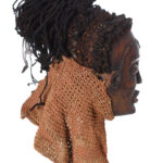 Mask - Wood, Rope - Mwana Pwo - Chokwe - DR Congo
