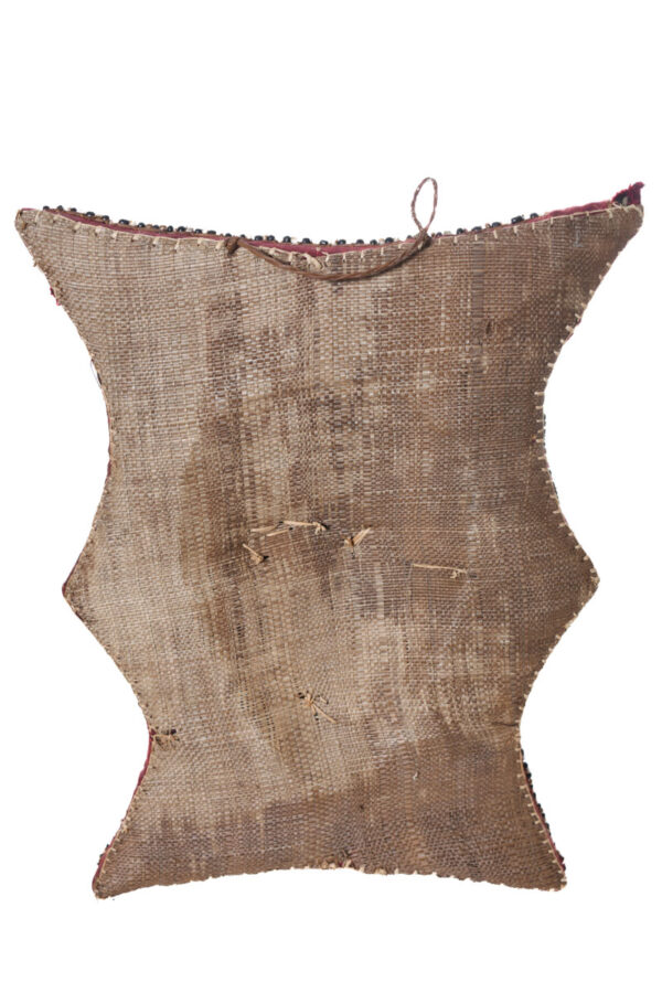 Panel- Beads, Cauris, Plant fibre, Wood - Ngaady A Waash Bushoong - Kuba - Congo