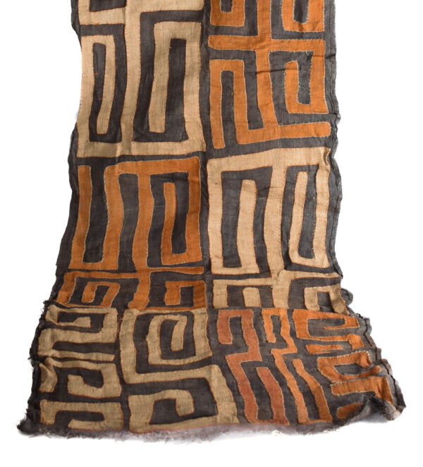 Textile - Cloth - Shoowa-Kuba - DR Congo 340 cm