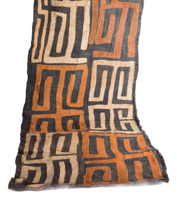 Textile - Cloth - Shoowa-Kuba - DR Congo 340 cm
