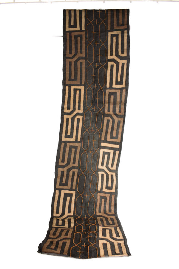 Textile - Cloth - Shoowa-Kuba - DR Congo 290 cm