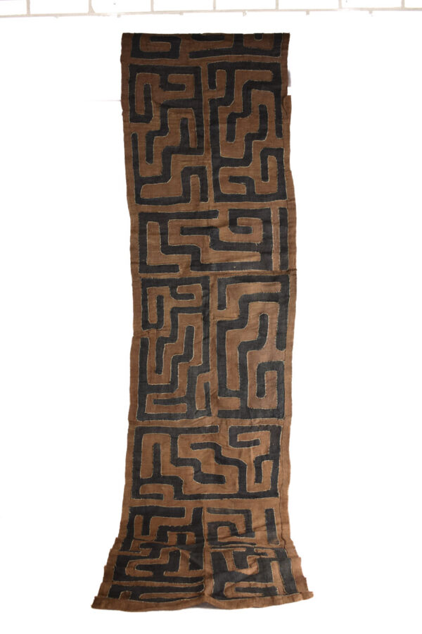 Textile - Cloth - Shoowa-Kuba - DR Congo 300 cm