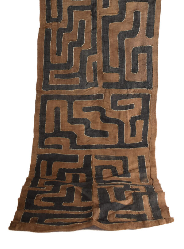 Textile - Cloth - Shoowa-Kuba - DR Congo 300 cm