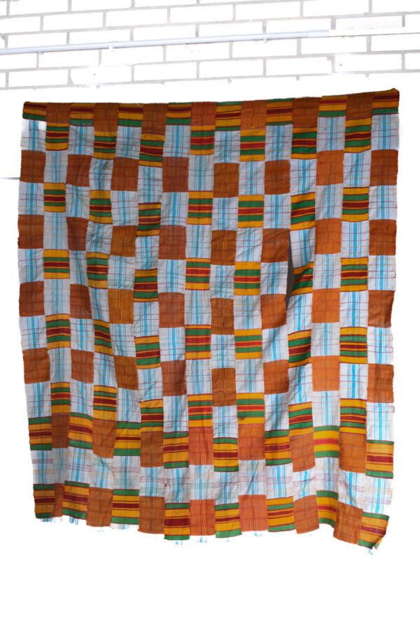 Kente Textile - Cloth - Ewe / Ashanti- Ghana - 160 cm