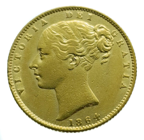 United Kingdom Sovereign 1864 Victoria