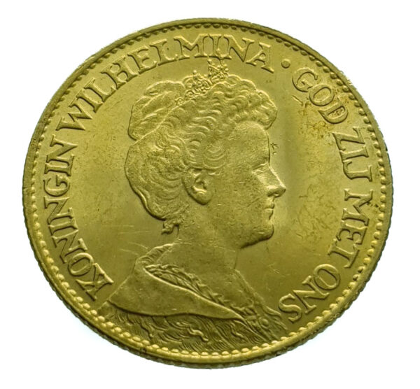 Nederland 10 Gulden 1917 Wilhelmina