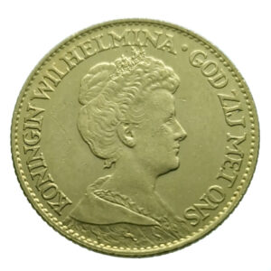 Nederland 10 Gulden 1917 Wilhelmina