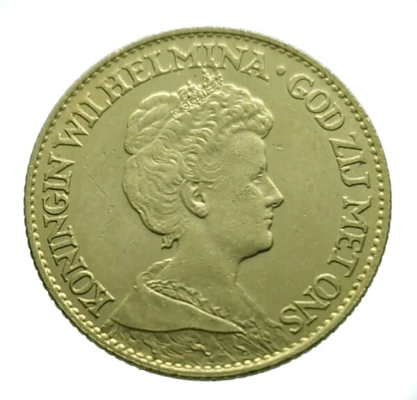Nederland 10 Gulden 1917 Wilhelmina
