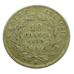 France 10 Francs 1859-A Napoleon III