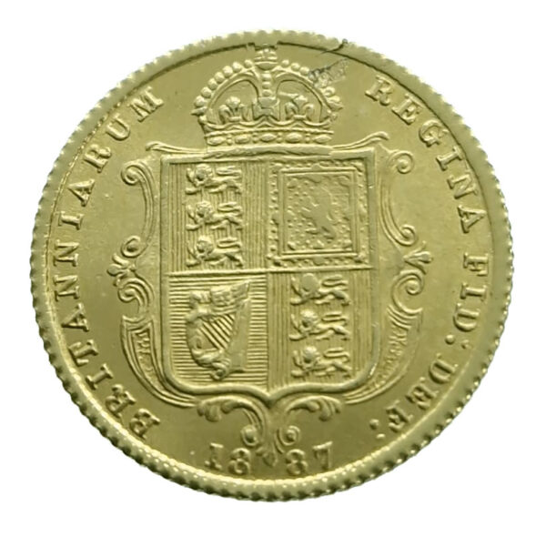 United Kingdom 1/2 Sovereign 1887 Victoria