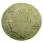 France Louis d`or with 8 Ls 1702-M Struck over Louis 1694 - Louis XIV